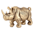 Носорог 22х12 см под бронзу