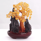 Дерево счастья Цитрин 18х24 см натуральный камень