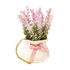 Букет декоративный Лаванда в мешочке 16 см розовые цветы