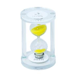 Часы песочные 3 минуты 10 см желтый песок стекло