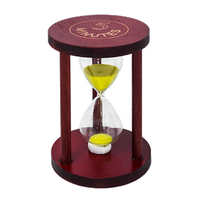 Часы песочные 5 минут 12 см желтый песок