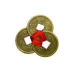 Монеты связка 3 шт узелок Набор 100 шт диаметр монеты 3,5см бронза