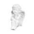 Фигурка Ангелочек Воздушный поцелуй 10 см белый