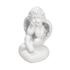 Фигурка Ангелочек на сердце Мечты 8 см белый