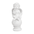 Фигурка Ангелочек на шаре Воздушный поцелуй 11 см белый