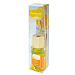 Аромадиффузор с аромамаслом Лимон 30 мл бамбуковые палочки