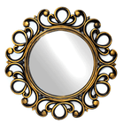 Зеркало Эллада 48 см состаренная бронза