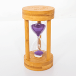 Часы песочные 3 минуты 11 см фиолетовый песок