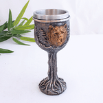 Кубок Два медведя 200 мл черненое серебро и медь