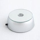 Подставка под хрусталь с подсветкой 8,5 см хром от батареек