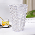 Ваза Сиена 13х23 см прозрачная Премиум