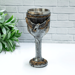 Кубок Орел 200 мл черненое серебро и медь