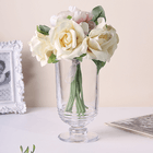 Ваза на ножке 800 мл прозрачная