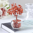 Дерево денежное 12 см Сердолик натуральный камень