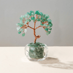 Дерево денежное 12 см Авантюрин натуральный камень