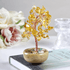 Дерево денежное 15 см Цитрин натуральный камень