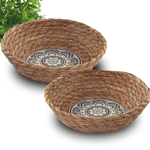 Корзины для хранения Цветок Дуэт диаметр 26 30 см водный гиацинт