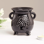 Аромалампа Котел 10 см Древо резная черная