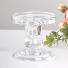 Подсвечник Севилья 8 см прозрачный