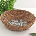 Корзина мягкая для хранения Цветок 20х5 см водный гиацинт