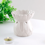 Аромалампа Камея 8,5 см бежевая