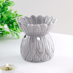 Аромалампа Камея 8,5 см серая