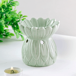 Аромалампа Камея 8,5 см оливковая