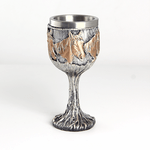 Кубок Символ года 2026 Лошади 200 мл черненое серебро и медь Кубок Символ года 2026 Лошади 200 мл черненое серебро и медь