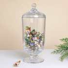 Бонбоньерка Кэнди 800 мл стрейп прозрачная