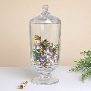 Бонбоньерка Кэнди 800 мл стрейп прозрачная