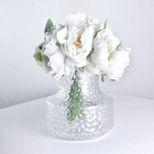 Ваза Кейт 16х18 см рельефная прозрачная