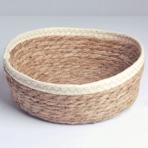 Корзинка мягкая для хранения 22х7 см водный гиацинт