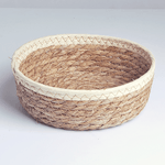 Корзинка мягкая для хранения 20х6 см водный гиацинт