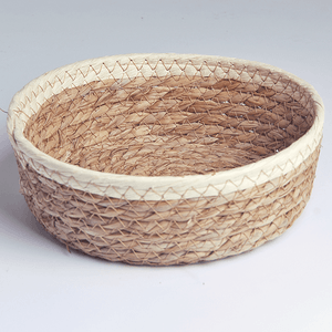 Корзинка мягкая для хранения 18х6 см водный гиацинт