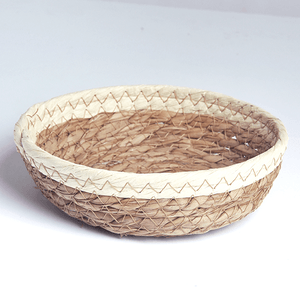 Корзинка мягкая для хранения 15х4 см водный гиацинт