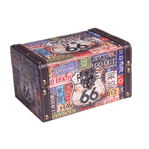 Шкатулка Кейс 17х10х11 см ретро цветная