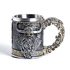 Кружка Викинг Ярл 430 мл черненое серебро и светлое золото