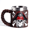 Кружка Пират Морской волк 430 мл цветная