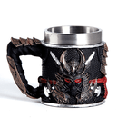 Кружка Самурай 430 мл черная с красным