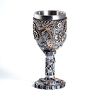 Кубок Дракон Техно 200 мл черненое серебро и бронза