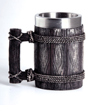 Кружка пивная Бочка 600 мл под дерево