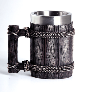 Кружка пивная Бочка 600 мл под дерево