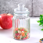 Баночка для хранения Вивьен 400 мл прозрачная