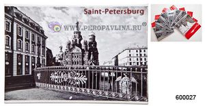 Магнит Спас-на-Крови Нр10шт 9*6см черно-бел фотоп