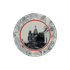 Магнит Коллекция Связь Времен Храм Спас-на-Крови 7 см чёрно белая фотопечать