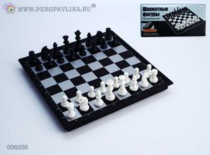 Шахматы магнитные 25,5*4*12,5см мет+пласт/48шт