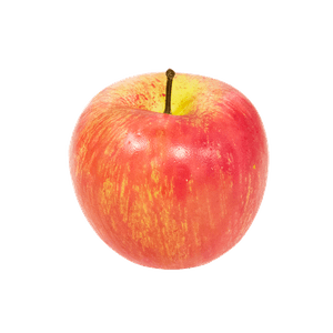 Яблоко декоративное 8х8 см красное