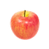 Яблоко декоративное 8х8 см красное