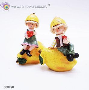 Груша+Дети 13,5*10*7см полинст/24шт