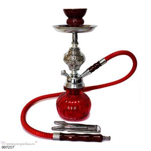 Кальян в30д12см HOOKAH красный